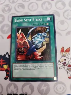 Yugioh! MP Blind Spot Strike - DP10-EN021 - Common - 1st Edition Moderately Play - Image 1