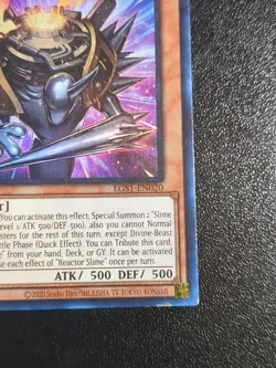 Reactor Slime EGS1-EN020 Egyptian God Deck: Slifer the Sky Dragon 1st Edition - Image 2