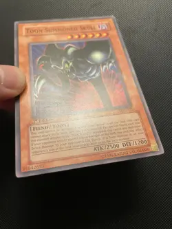 Toon Summoned Skull SDP-021 Yu-Gi-Oh! Card 1st Edition NA English Vintage - Image 3