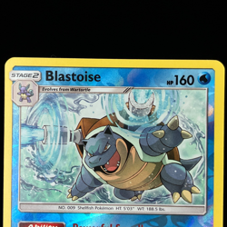 Pokemon TCG Blastoise 25/181 Reverse Holo Team Up Light Play LP Card - Image 2
