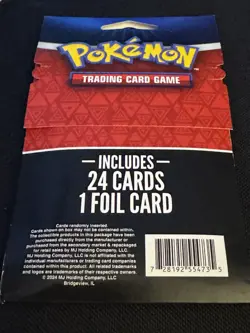 2024 Pokemon TCG Mystery Pack w/ Foil Card , New Sealed 25 Cards - Sold at CVS - Image 2