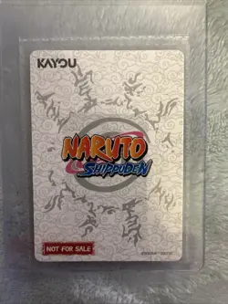PSA Magazine x Kayou Exclusive NARUTO Uzumaki PROMO CARD December - Image 2