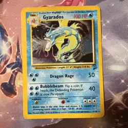 MP Gyarados Base Set 2 Holo Rare Pokemon Card TCG 7/130 - Image 1