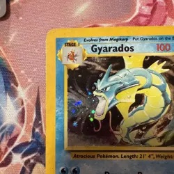 MP Gyarados Base Set 2 Holo Rare Pokemon Card TCG 7/130 - Image 2