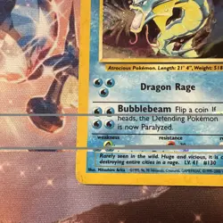 MP Gyarados Base Set 2 Holo Rare Pokemon Card TCG 7/130 - Image 5