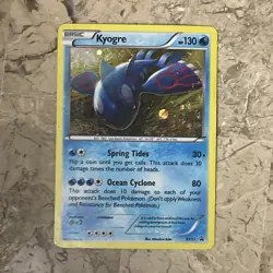 Kyogre #XY51 - Black Star Promo - Pokemon Trading Card - Mint - Image 2