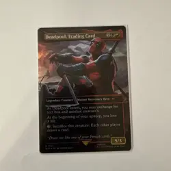 Deadpool, Trading Card (Rainbow Foil) [Secret Lair Drop Series] Foil Near Mint - Image 1