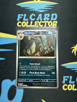 Pokemon Umbreon TCG Prismatic Evolutions Poke Ball Reverse Holo Card 059/131 - Image 1
