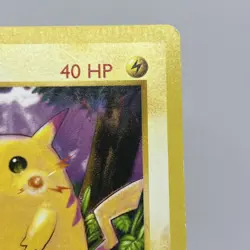Pokemon TCG Pikachu Shadowless Red Cheeks Card #58/102 Base Set - Image 2