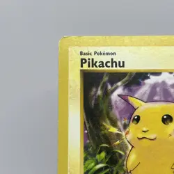 Pokemon TCG Pikachu Shadowless Red Cheeks Card #58/102 Base Set - Image 3