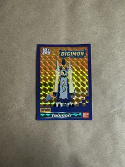 Bandai Digimon Trading Card ID# 365 Taomon Toy Exclusive Holo - Image 1