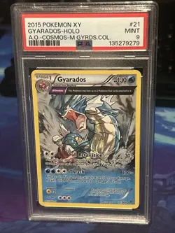 PSA 9 Pokemon Gyarados Holo Rare TCG Card Ancient Origins 21/98 - Image 1