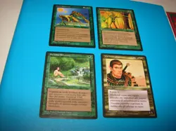 MTG Gaea's Touch sylvan paradise The Dark LEGENDS FBB Magic foreign Card - Image 1
