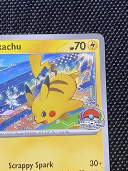 Pikachu 190/SVP - Promo Pokemon Card Mew World Championships 2024 - Image 3