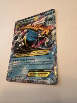 Pokemon TCG M Blastoise EX XY 30/146 Mega Holo Ultra Rare Card - Image 3