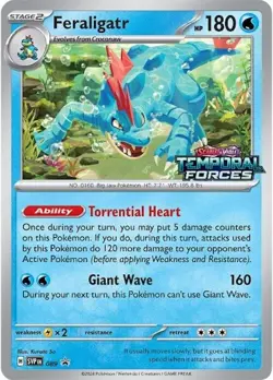 Feraligatr - 089 (Prerelease) [SV: Scarlet & Violet Promo Cards] 089 NM Holofoil - Image 1