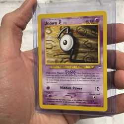 Pokemon Card - Unown [G] Neo Destiny 27/105 Rare Non Holo NM Near Mint Pokemon - Image 2