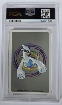2000 Japanese Pokemon Slowking King of Spades Silver Playing Card PSA 10 Gem - Image 2