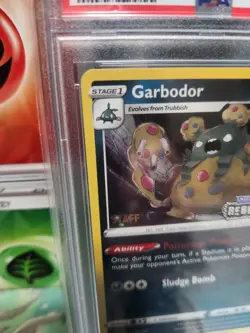 Garbodor - (Prerelease) [Staff] SWSH025 SWSH: Sword & Shield Promo Cards Psa 9 - Image 2
