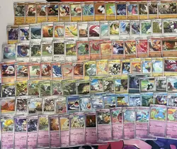 Pokemon Lot 100x Reverse Holo Cards Near Complete Surging Sparks Master Set - Image 1