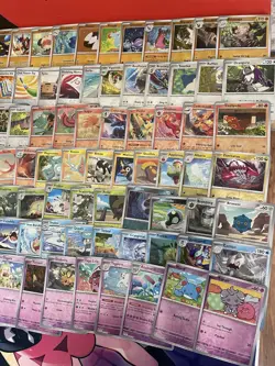 Pokemon Lot 100x Reverse Holo Cards Near Complete Surging Sparks Master Set - Image 2