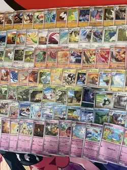 Pokemon Lot 100x Reverse Holo Cards Near Complete Surging Sparks Master Set - Image 3