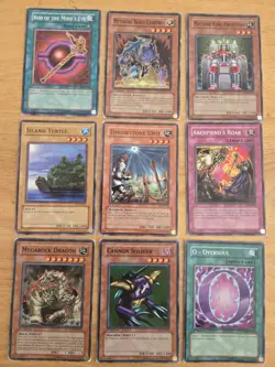 Vintage 1996 YuGiOh Cards Holo Common Mixed Lot of 108 Fair Condition - Image 5