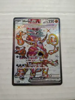 Pokemon TCG Hoopa Ex 226/182 Paradox Rift 🔥 S&V Full Art Pokemon Card - Image 1