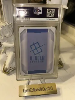 PSA10 Gundam Card Game Wing Gundam Zero Championship Winner Promo GD01-024LR - Image 4