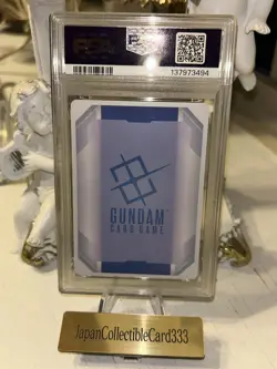 PSA10 Gundam Card Game Wing Gundam Zero Championship Winner Promo GD01-024LR - Image 5