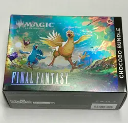 Magic The Gathering Final Fantasy Chocobo Bundle Box Sealed Box - Image 1