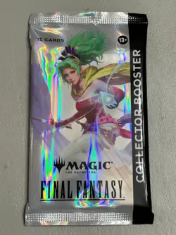 Final Fantasy (FIN) Collector Booster Pack MTG Magic The Gathering English - Image 1