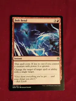 MTG - Bolt Bend 115/264 War of the Spark - Magic the Gathering MTG - Unplyd Mnt+ - Image 1
