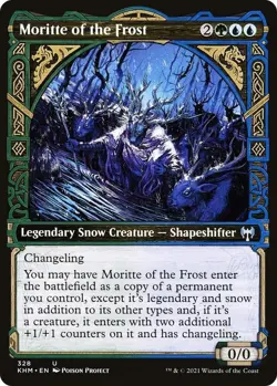 MTG Moritte of the Frost (Showcase) - Kaldheim (KHM) FOIL NM UC #328 - Image 1