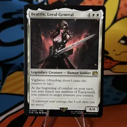 Beatrix, Loyal General #554 (NM) Final Fantasy FIN Magic MTG - Image 1
