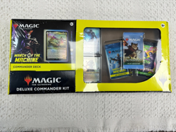 MTG March Of The Machine Cavalry Charge Deluxe Commander Deck Kit Costco Masters - Image 1