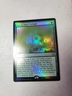 1x MTG Green Sun's Twilight Foil MTG 169/271R RARE NM Free Shipping - Image 1