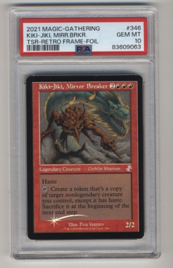 Magic PSA 10 Foil Kiki-Jiki, Mirror Breaker Retro Framed Time Spiral Remastered - Image 1