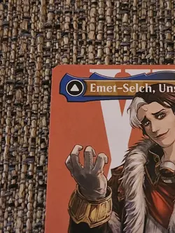 Emet-Selch, Unsundered (Borderless) Final Fantasy MTG W/Bonus KUJA mage manufact - Image 2
