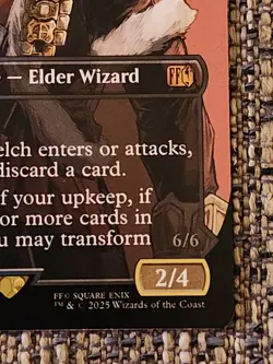 Emet-Selch, Unsundered (Borderless) Final Fantasy MTG W/Bonus KUJA mage manufact - Image 4
