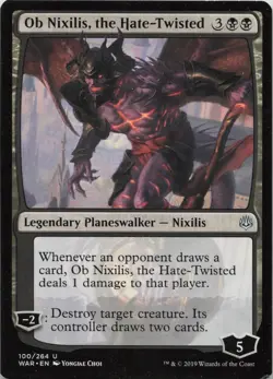 Ob Nixilis, the Hate-Twisted U War of the Spark 100 LP-MP - Image 1