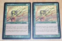 MTG Rare Green 2x Instant NATURAL AFFINITY - Image 1