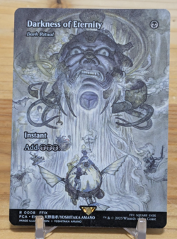 Darkness of Eternity - Dark Ritual (Showcase) #8 Final Fantasy Magic MTG - Image 1