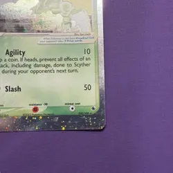 Pokemon TCG Scyther EX 102/109 Ultra Rare Full Holo Ruby & Sapphire LO - Image 4