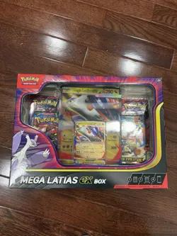 Pokemon TCG Mega Evolution Mega Latias EX Box - Factory Sealed - Image 1