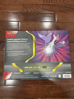 Pokemon TCG Mega Evolution Mega Latias EX Box - Factory Sealed - Image 2