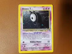 Unown [A] 14/75 - Holofoil - NM/LP Pokemon TCG Neo Discovery WOTC Holo Rare - Image 1