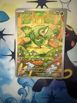 Pokemon TCG Snivy IR 087/086 Black Bolt English Edition NM-MINT - Image 1