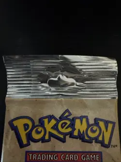 HEAVY 1999 Pokemon Fossil Booster Pack Zapdos Art - Sealed WOTC Vintage 21.53g - Image 3