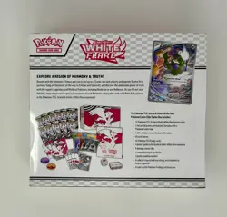 Pokemon Scarlet and Violet White Flare Pokemon Center Elite Trainer Box ETB - Image 3